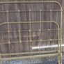 French antique wrought iron single bed frame Image 7