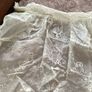 Italian lace christening gown. Image 3