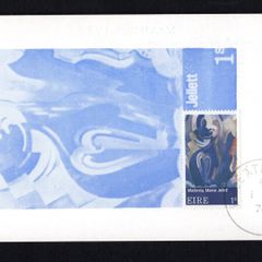1970 Ireland Contemporary Irish Art Painting by Manie Jellet Commemorative Stamp Hibernian First Day Cover (FDC) Card