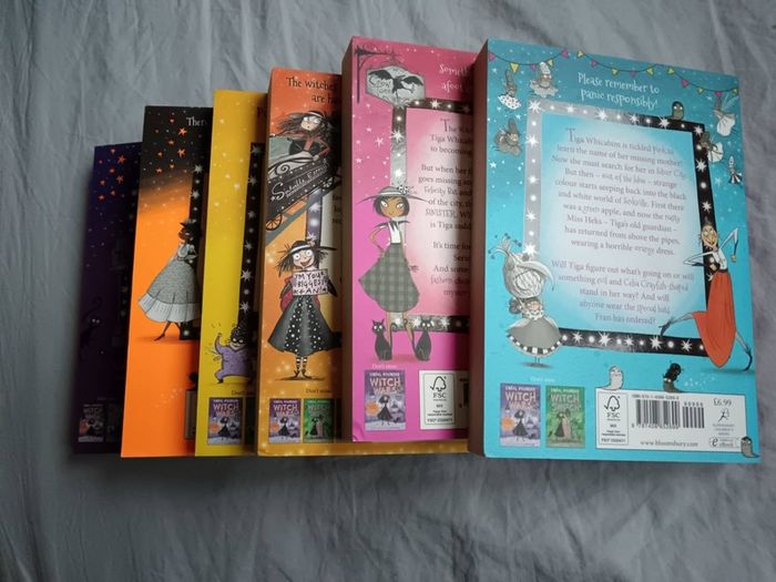 Witch Wars Adventures Series 6 Books Collection Set by Sibeal Pounder