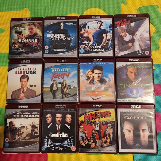 Large HD DVD Movie Collection 2 Euros Each