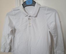 2x Long sleeved collar t-shirts