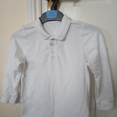 2x Long sleeved collar t-shirts