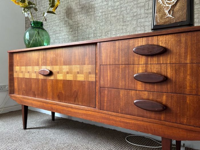 Vintage Retro Mid Century Teak Sideboard