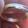 Antique Gold Sapphire Ring Image 8