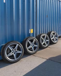 18" Genuine Mercedes AMG Staggered
