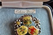Vintage Jowa Austrian Brooch Pertisau Tirol Ostereich. Signed Jowa