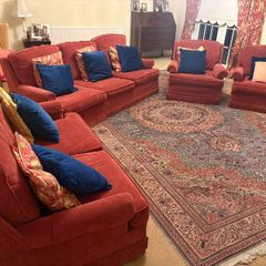 Suite of couches and armchairs