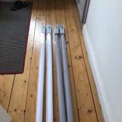 2xWhite 2xGrey Roller Blinds