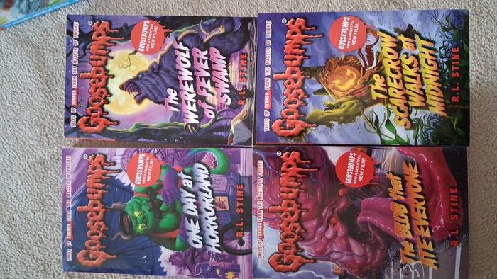 goosebumps books x20