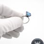 925 Silver & Blue Topaz Ring Image 8