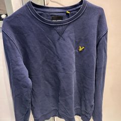 2 lyle and scott sweatshirts- blue and green