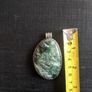 Genuine  Seraphinite Silver Large Pendant Image 8