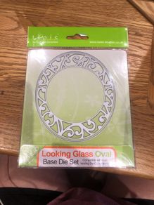 Oval base die set - looking glass