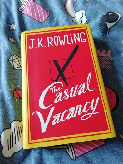 The Casual Vacancy by J K Rowling signed/autograph.