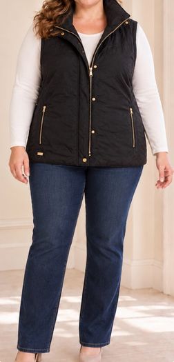 Regatta black Gillet with golden details BNWT XL/XxL
