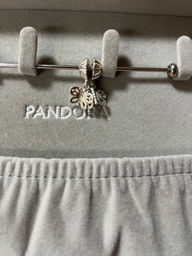Pandora Friends Forever Butterfly Dangle Charms-used
