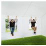 Gazebo 6 x 4 m, 100% Waterproof, with 4 Side Walls, Very Robust Construction, UV-Resistant, Includes Pegs and Guy Ropes Image 5