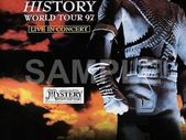 Michael Jackson RDS Dublin 1997 Concert Poster Reproduction