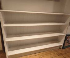 Solid pine bookcase