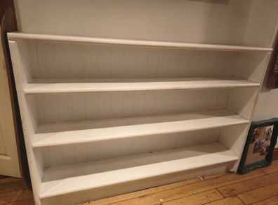 Solid pine bookcase