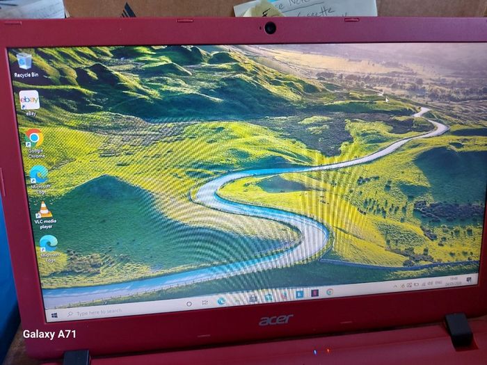 ACER ASPIRE ES1-533 series, Model N16C!, Red, 1.8 Terrabyte HDD, 8GB Ram, Intel Pentium CPU, N4200, 1.1GHz, Microsoft Edge, Chrome