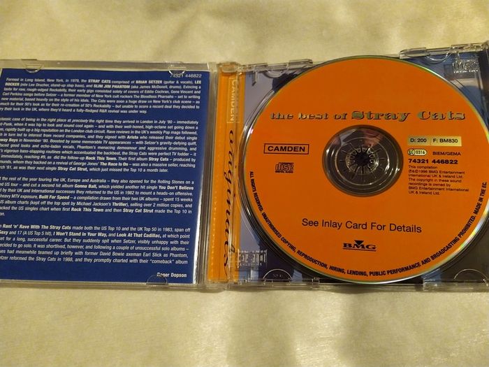 The Best of Stray Cats Cd