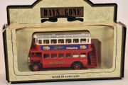 LLedo Diecast Model of Days Gone 15032 1932 AEC Regent Double Deck Bus LIBBY's PINEAPPlE