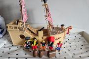 Wooden Pirate Ship toy Holy Moly