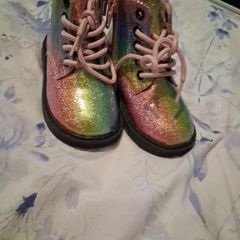 Toddler girls glitter boots size 6jr