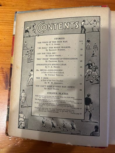 Vintage annual:'The Hotspur Book for Boys' 1943