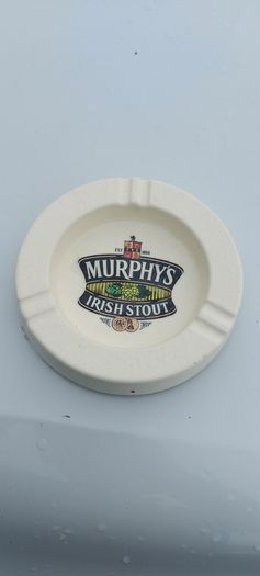 murphys stout ashtray " sold as seen ,see pictures for condition,  buyer collects or pays postage thank you