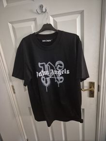palm angels tshirt black