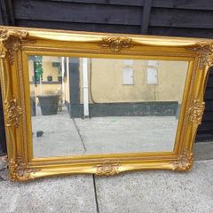 Collection of Large Gilt Framed Mirrors