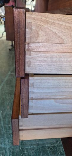 Mid Century Teak Highboard
