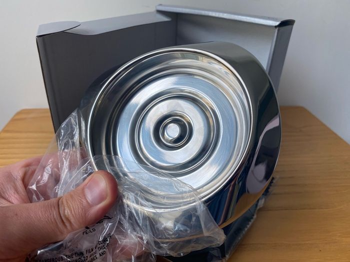 Robert Welch Drift Wine Coaster 135mm Stainless Steel.