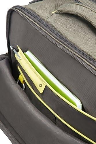 Samsonite 4Mation 3-Way 16" Olive / Yellow Shoulder laptop bag