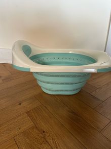 Clevamama ClevaBath Baby Sink Bath Foldable Turquoise 0 to 12 Months