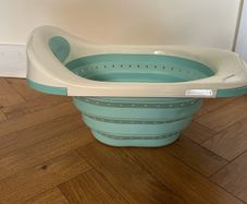 Clevamama ClevaBath Baby Sink Bath Foldable Turquoise 0 to 12 Months