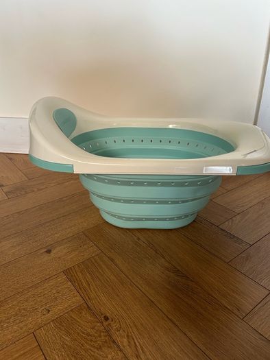 Clevamama ClevaBath Baby Sink Bath Foldable Turquoise 0 to 12 Months