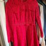 Chritmas Party Red Lace Dress - Delivery Image 6