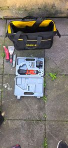 Tool bag and screwdriver electric