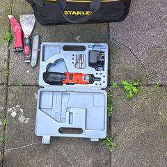Tool bag and screwdriver electric