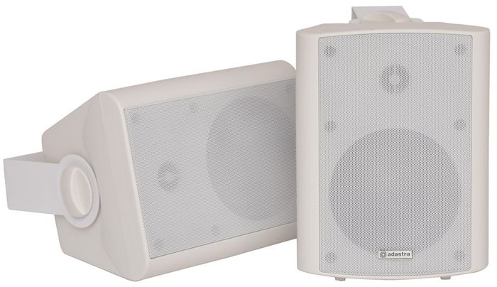 Active Amplified Stereo Speaker Set - White