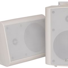 Active Amplified Stereo Speaker Set - White