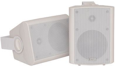 Active Amplified Stereo Speaker Set - White