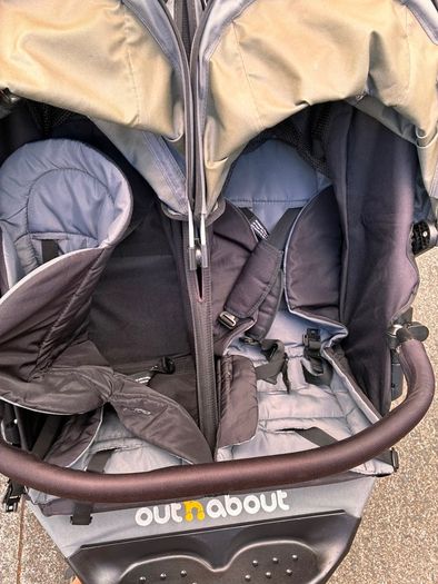 Double OutnAbout Buggy. Just professionally cleaned.