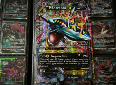 MSharpedo EX ! Jumbo Oversized Card ! Promo from XY Era ! 2017 ! Pokemon Card !