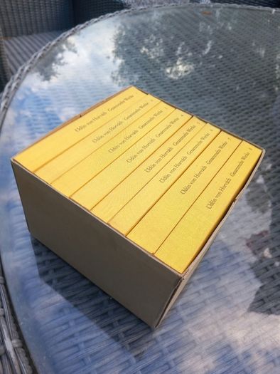8 x paperback books, Udon von Horvath,  Gesammelte Werke, D18, as new post 10e