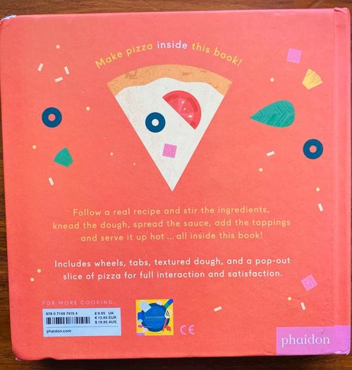 children Book: Pizza! Cook in a book
